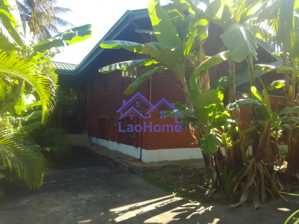 Older lao style home villa