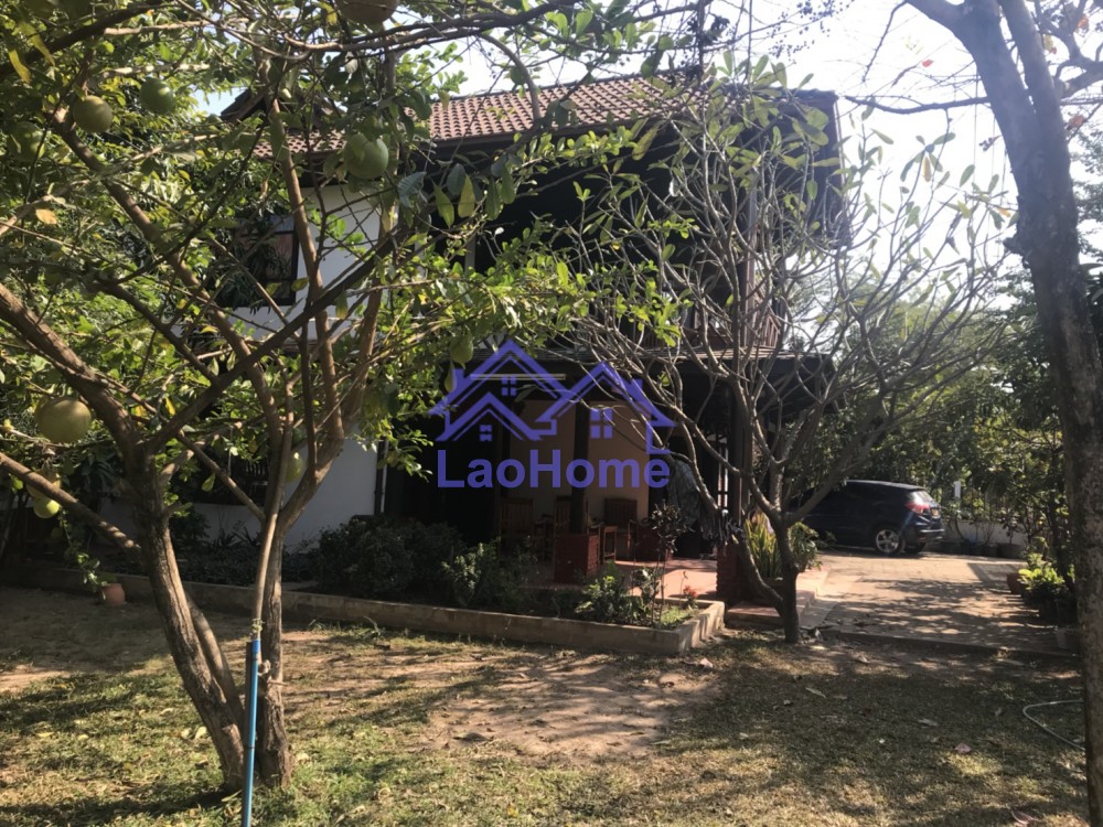 House for rent lao style and garden