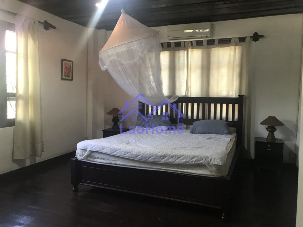 ID: 1038 - House for rent lao style and garden