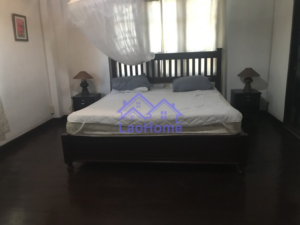 ID: 1038 - House for rent lao style and garden