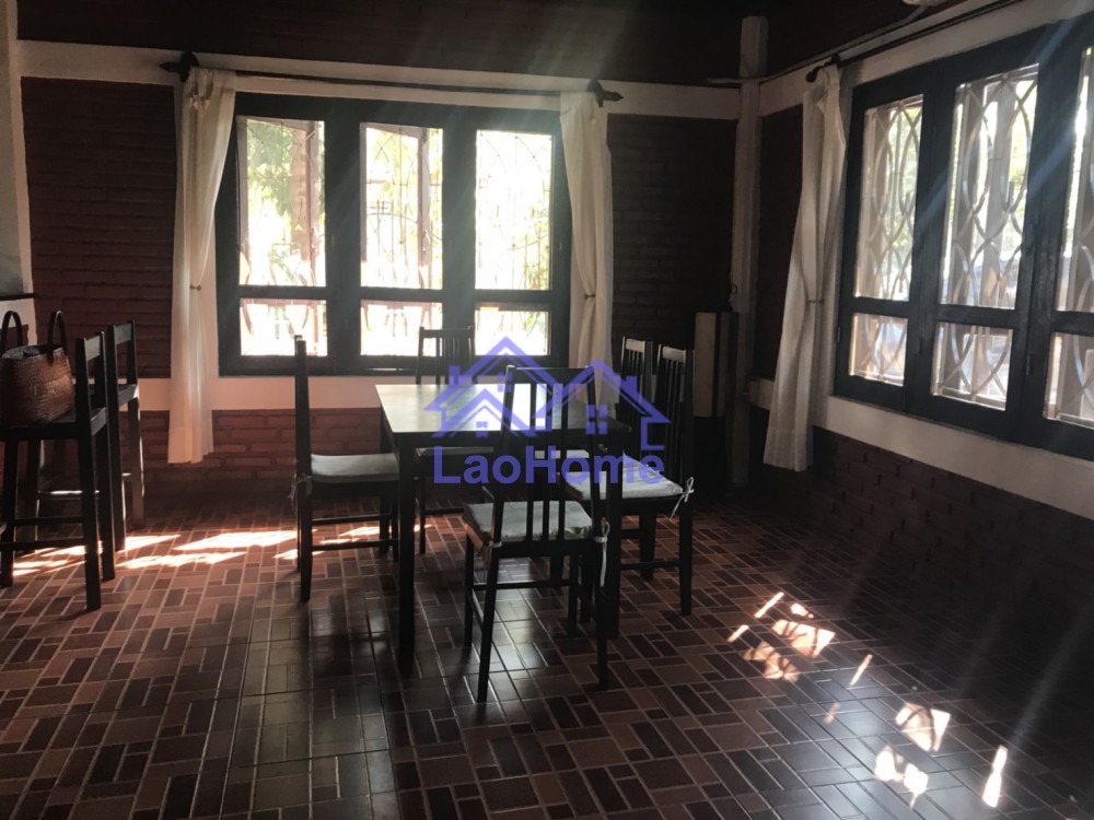 ID: 1038 - House for rent lao style and garden