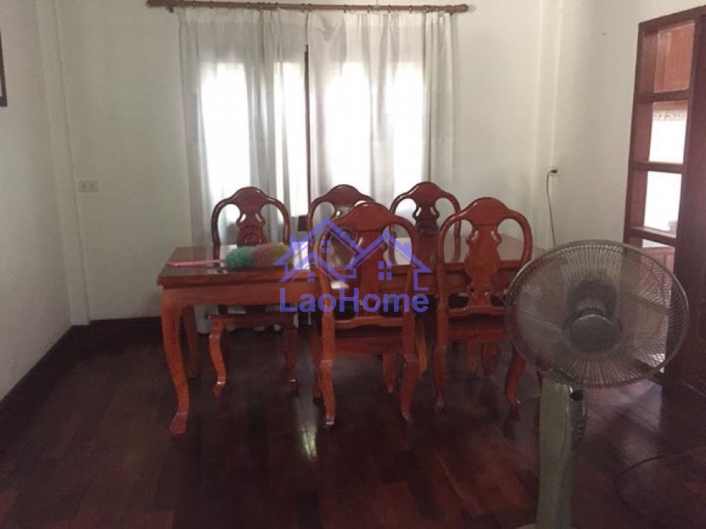 ID: 1084 - House for rent lao style with garden