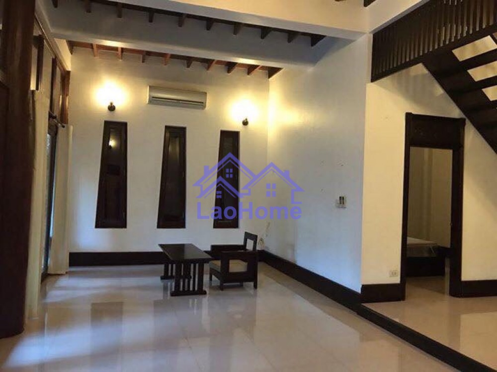 ID: 1087 - House for rent lao style with garden