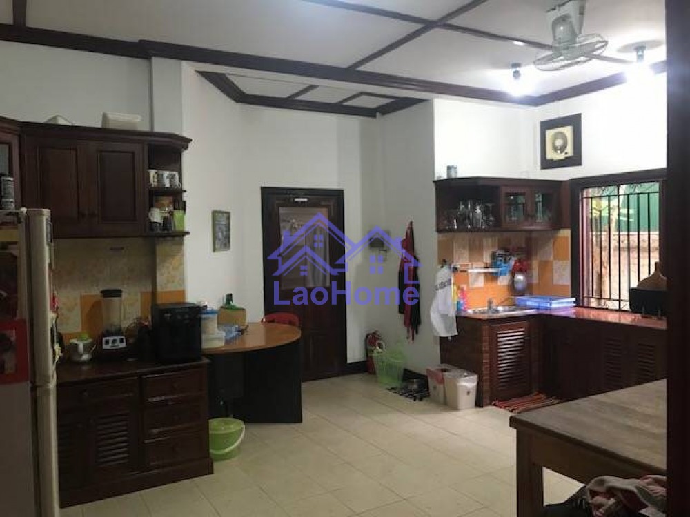 ID: 1092 - House for rent lao style with garden