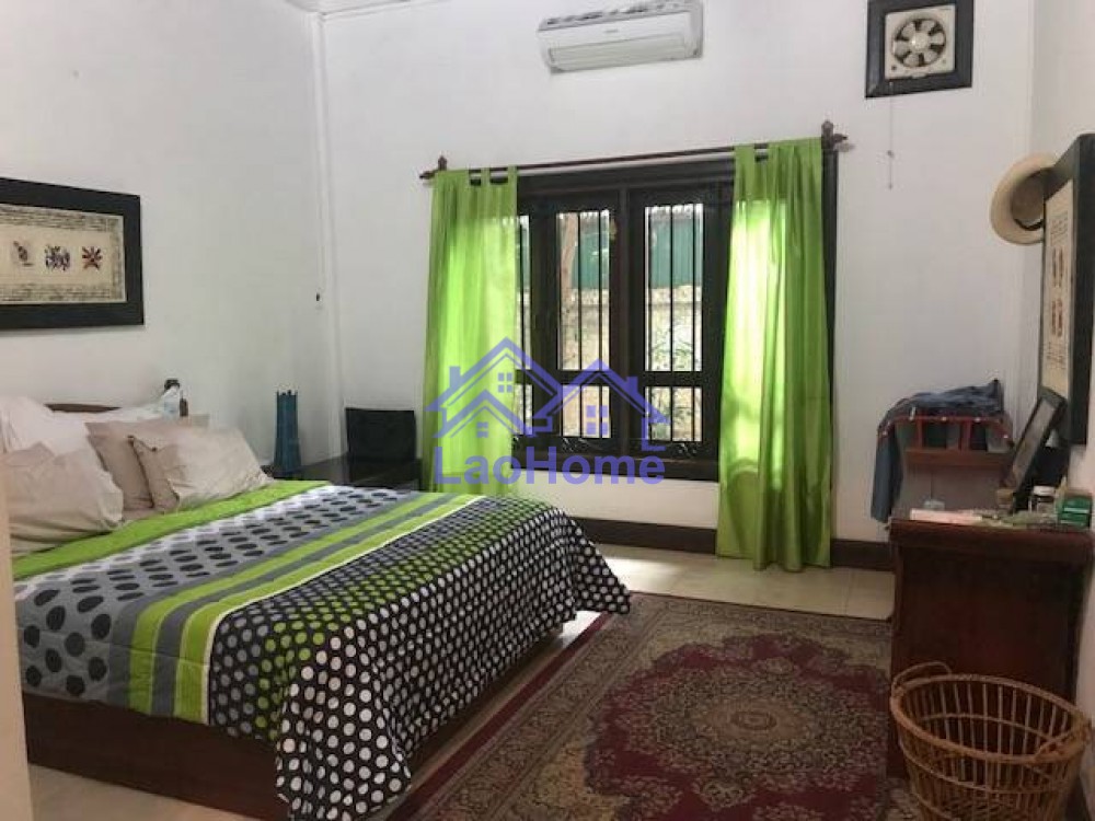 ID: 1092 - House for rent lao style with garden