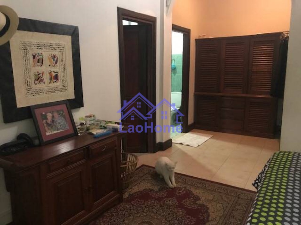 ID: 1092 - House for rent lao style with garden