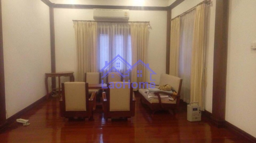 ID: 1151 - House for rent lao style and large garden