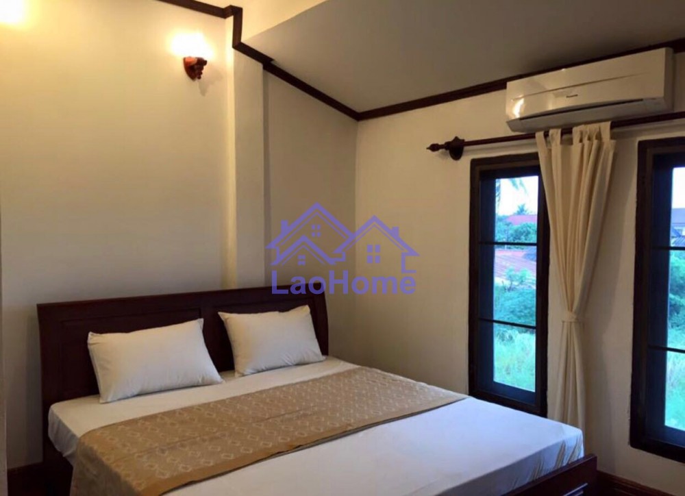 ID: 1165 - House for rent lao style with garden