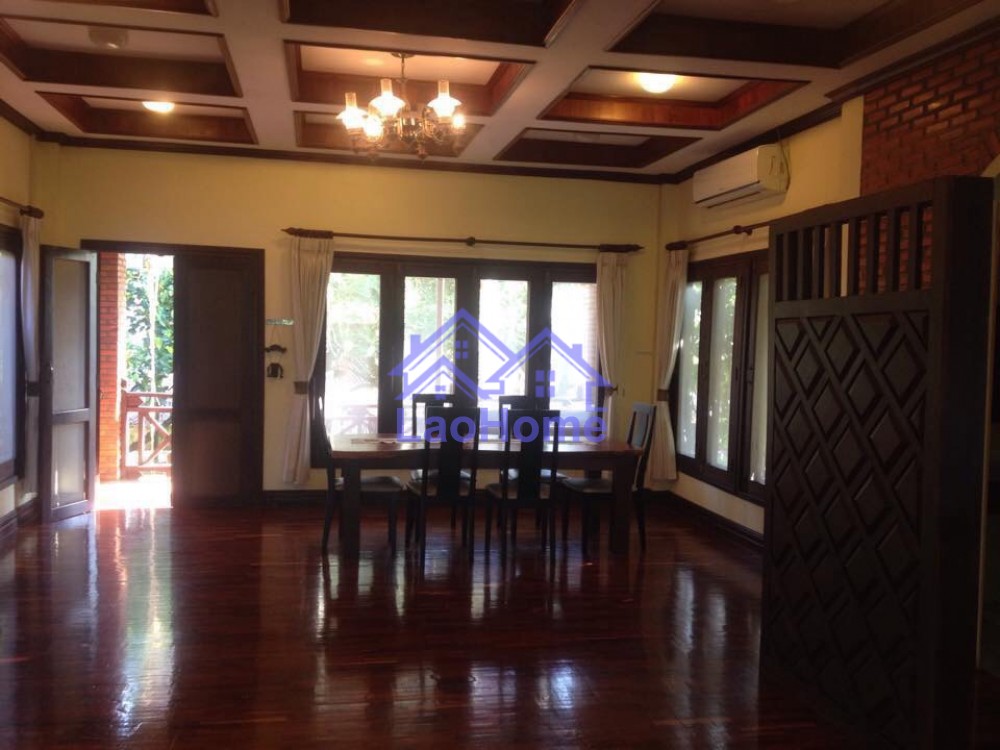 ID: 1171 - House for rent lao style with garden