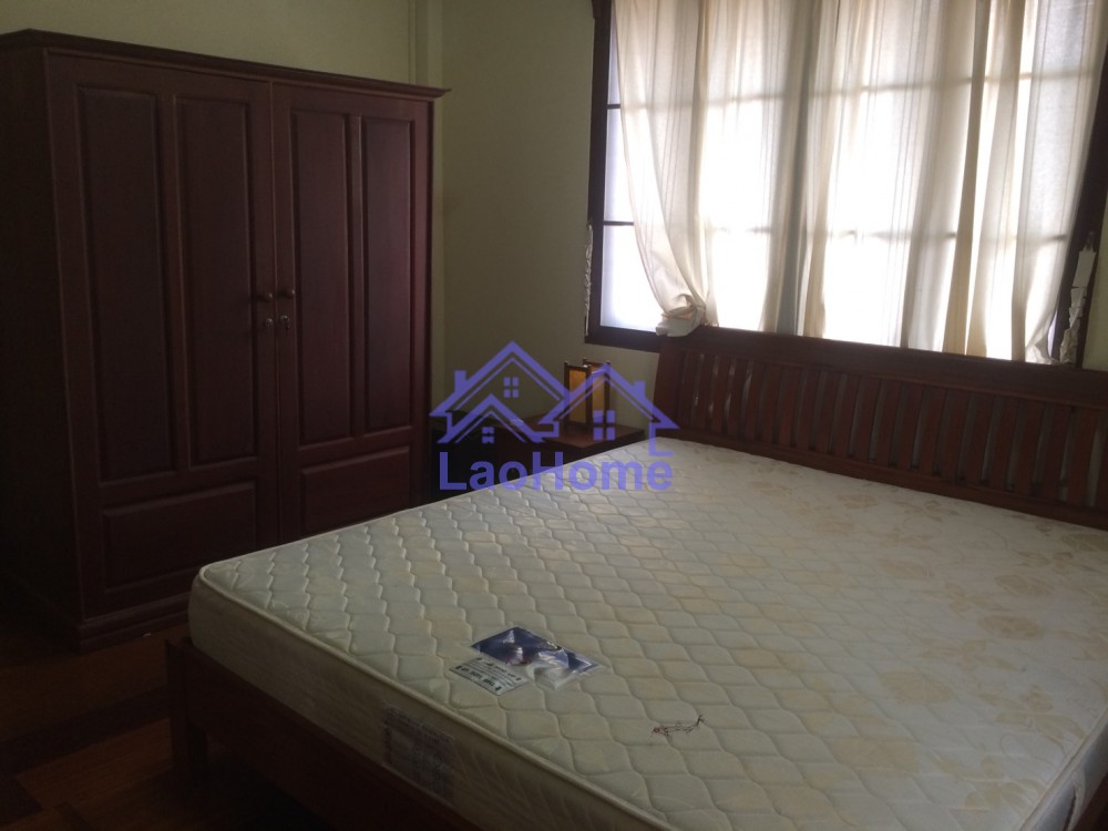 ID: 1192 - House for rent lao style with garden