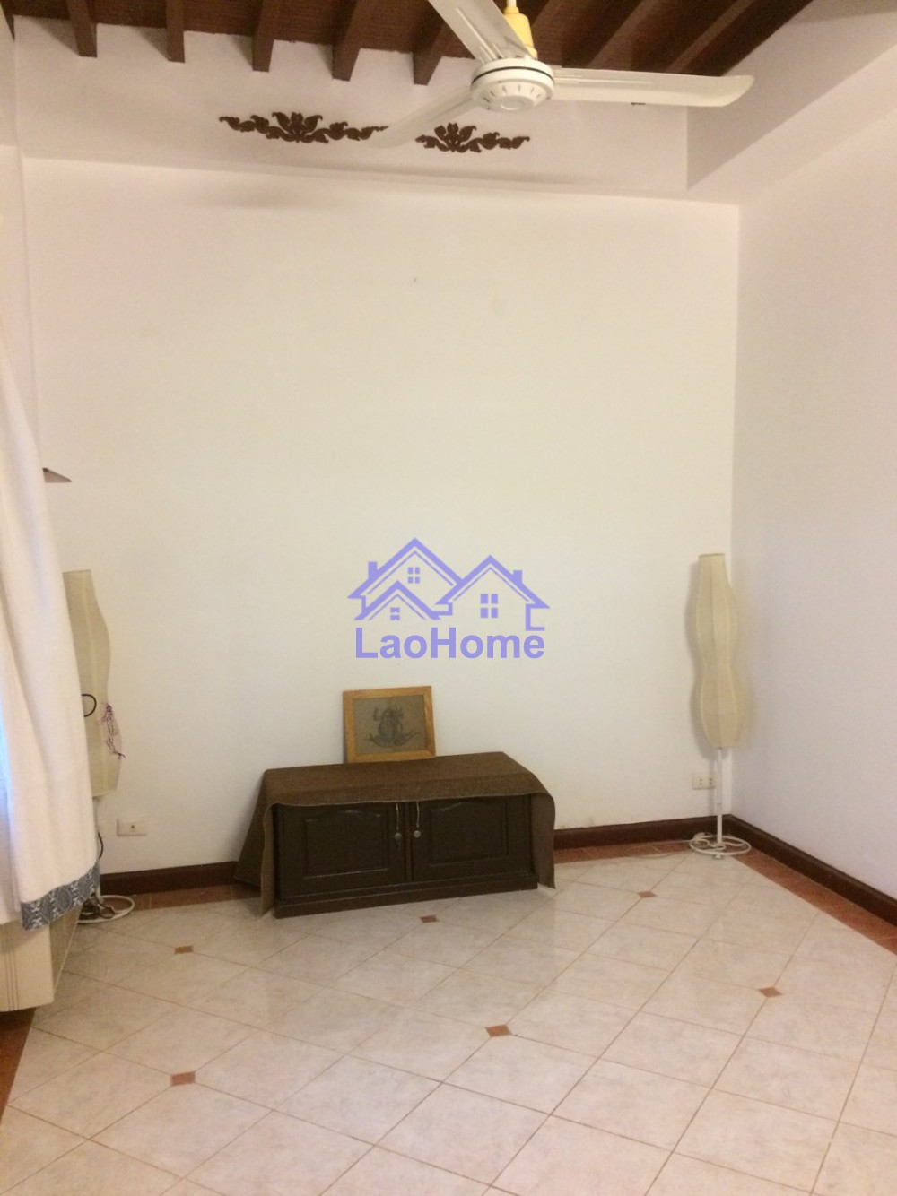 ID: 1207 - House for rent lao style with garden and swimming pool