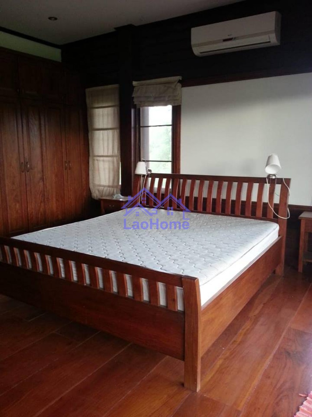 ID: 1221 - House for rent lao style with garden and swimming pool