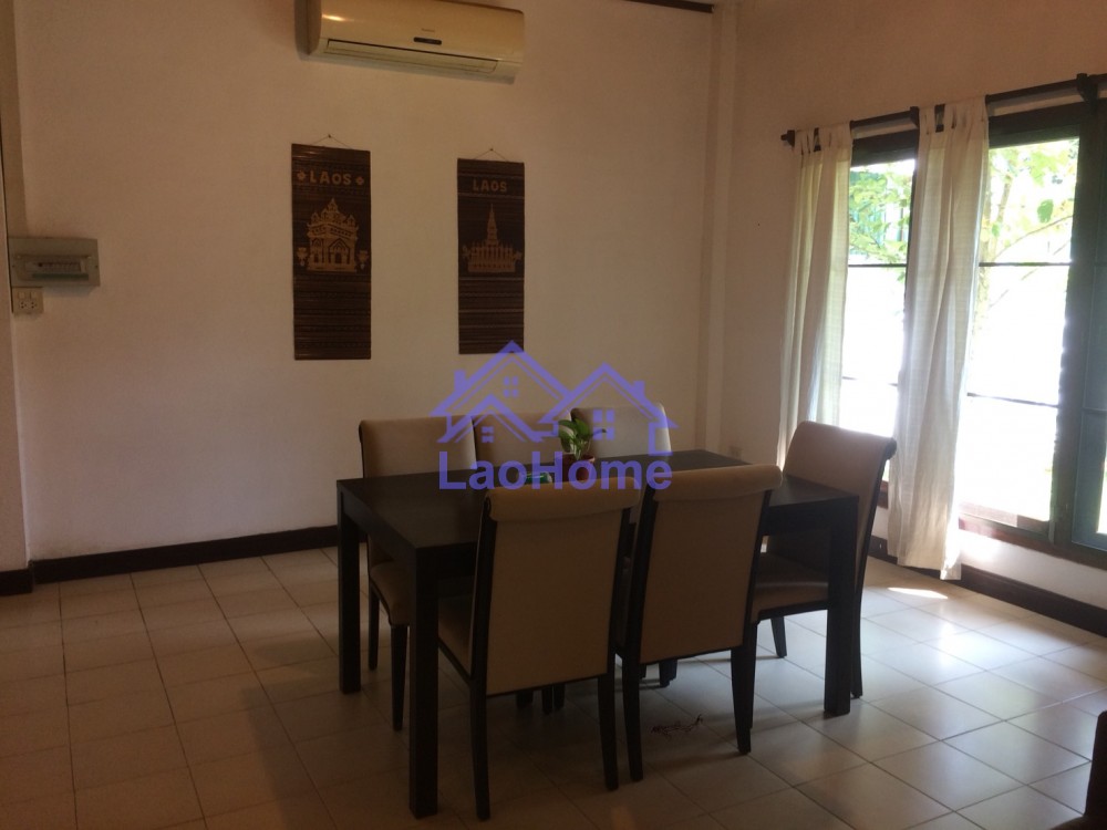 ID: 1239 - House for rent lao style with garden