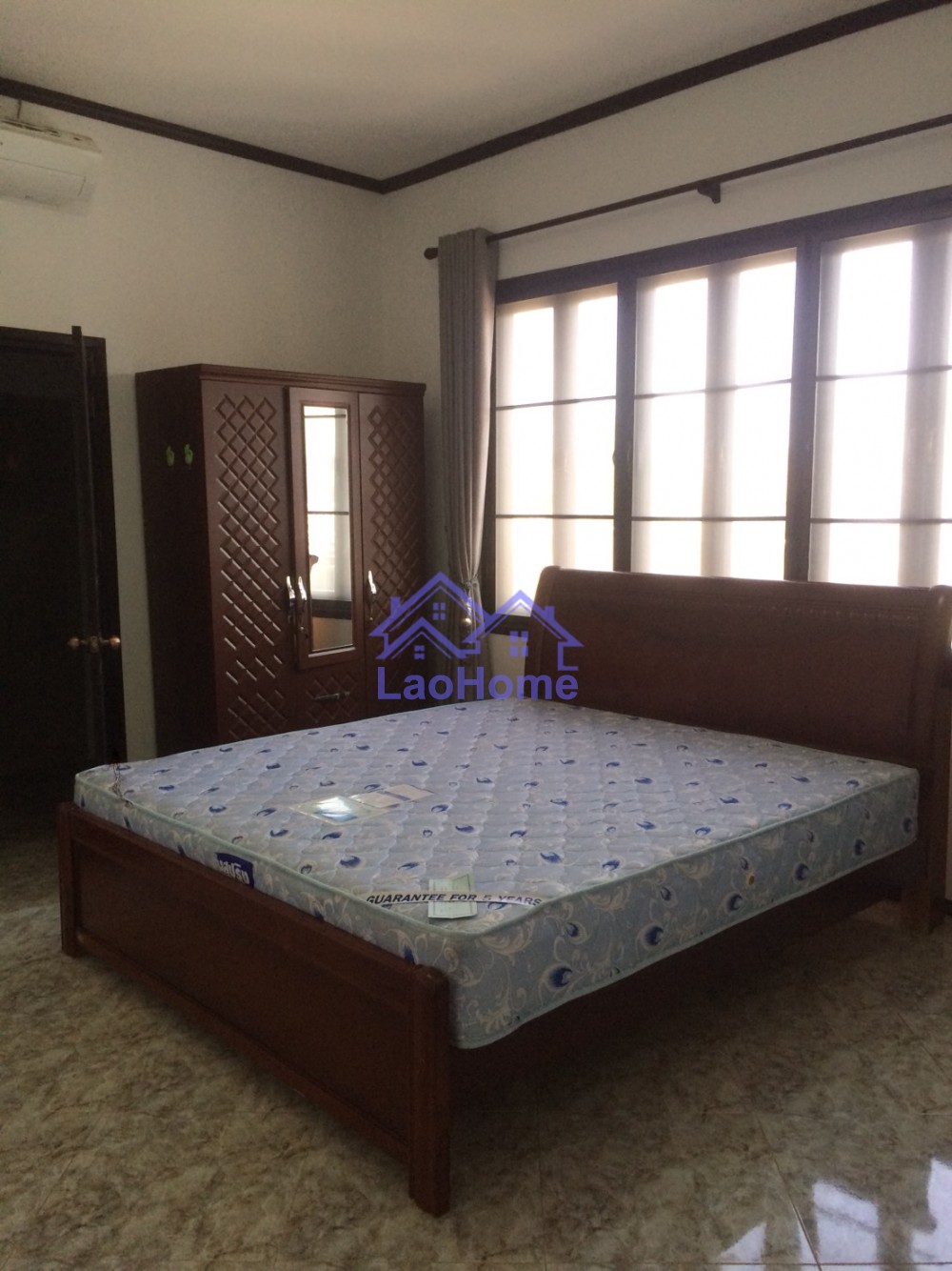 ID: 1242 - House for rent lao style with garden and swimming pool