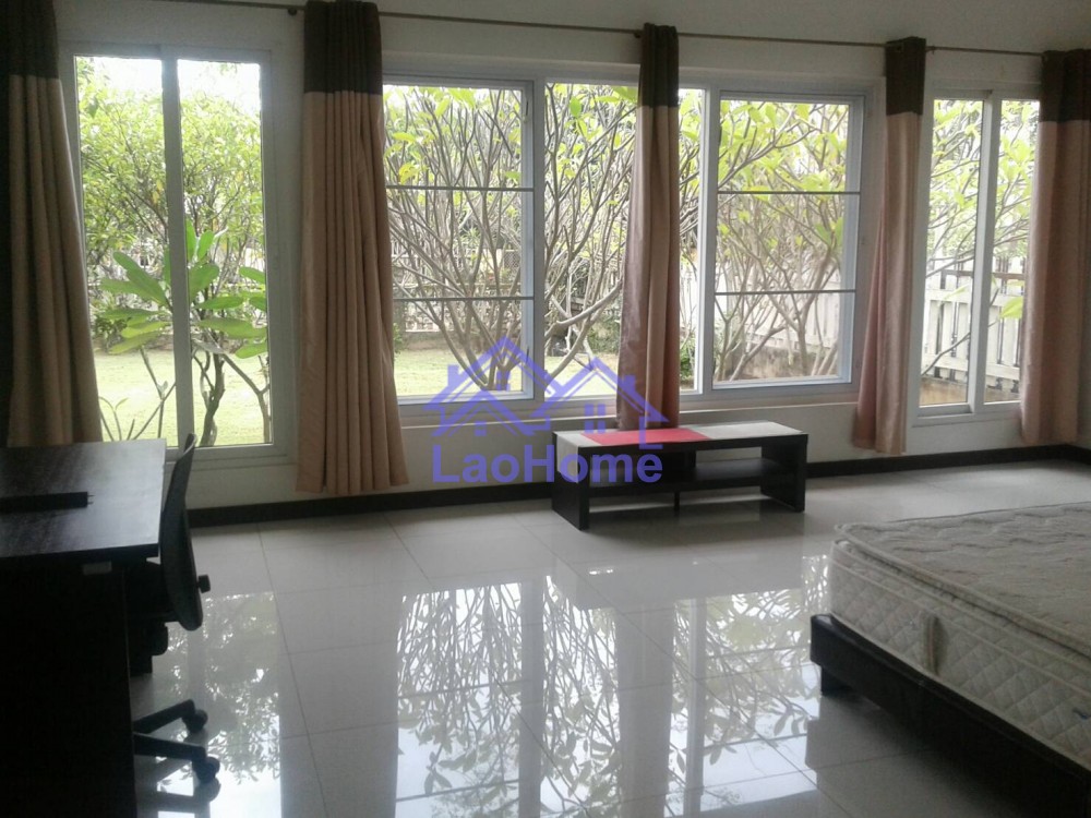 ID: 1263 - Beautiful modern villa house with garden and the trees for rent