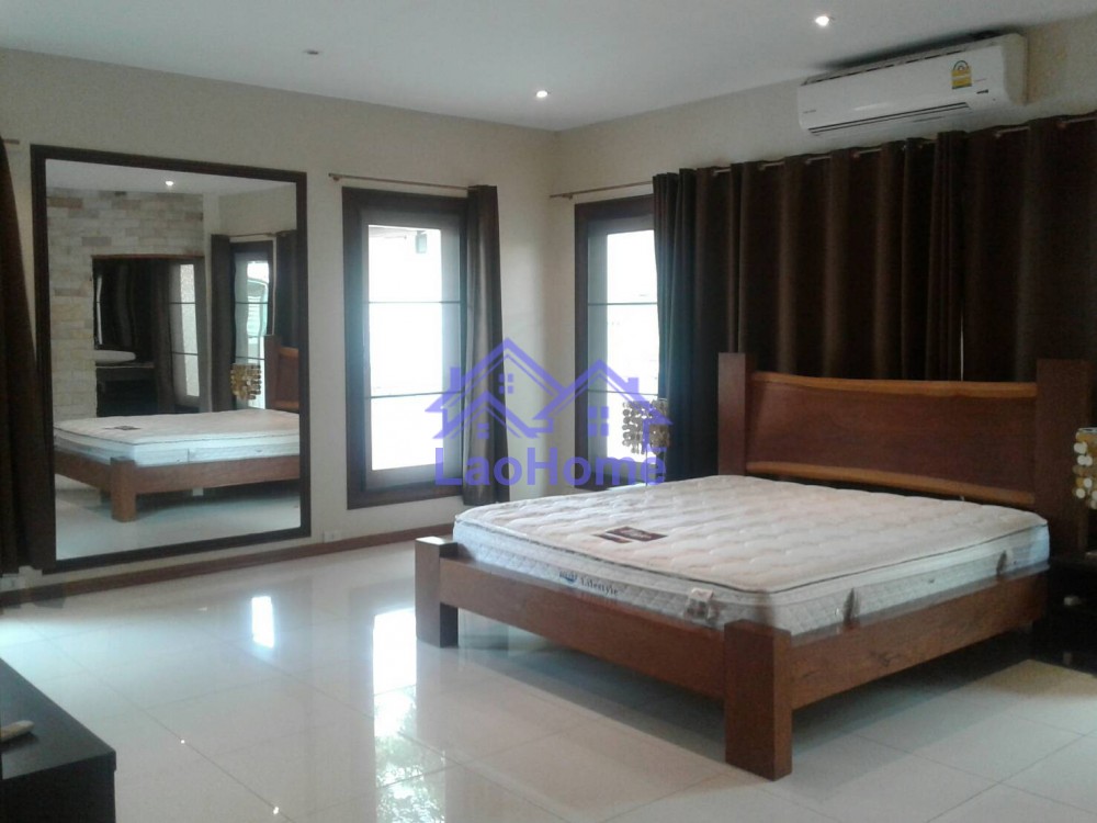 ID: 1263 - Beautiful modern villa house with garden and the trees for rent