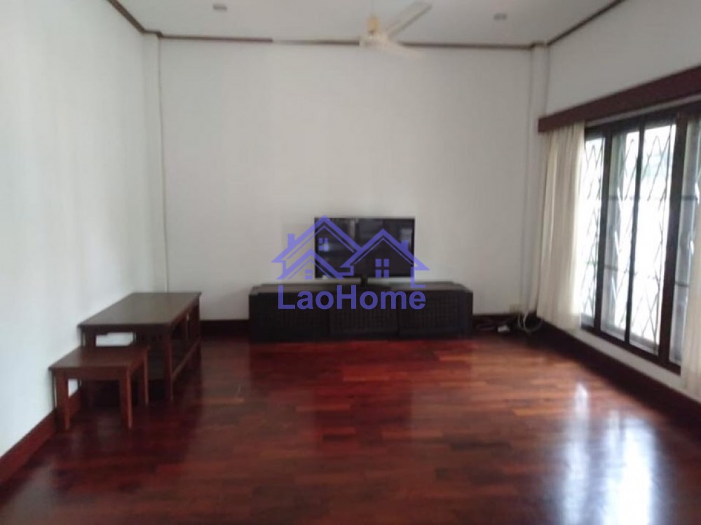 ID: 1288 - Lao style house for rent with large garden  