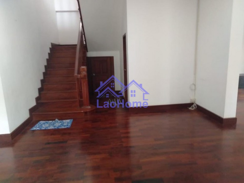 ID: 1288 - Lao style house for rent with large garden  