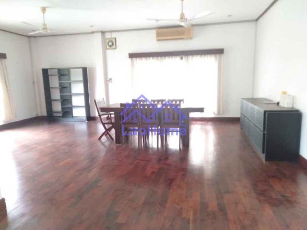 ID: 1288 - Lao style house for rent with large garden  