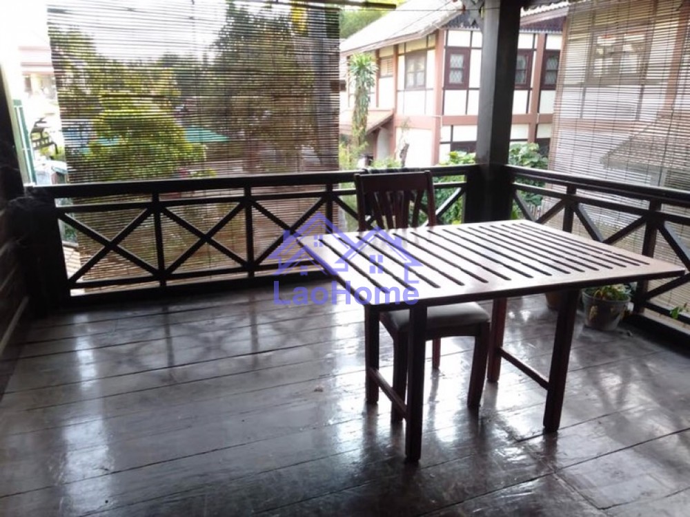 ID: 1299 - Lao style house for rent with garden  