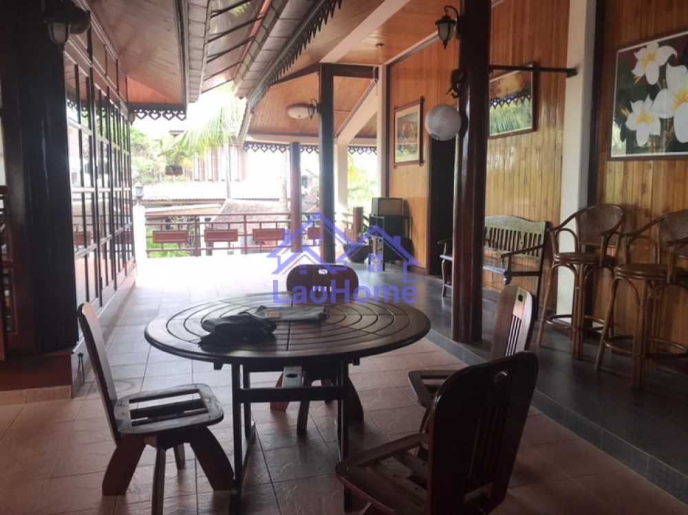 ID: 1305 - Beautiful lao style house for rent with garden 