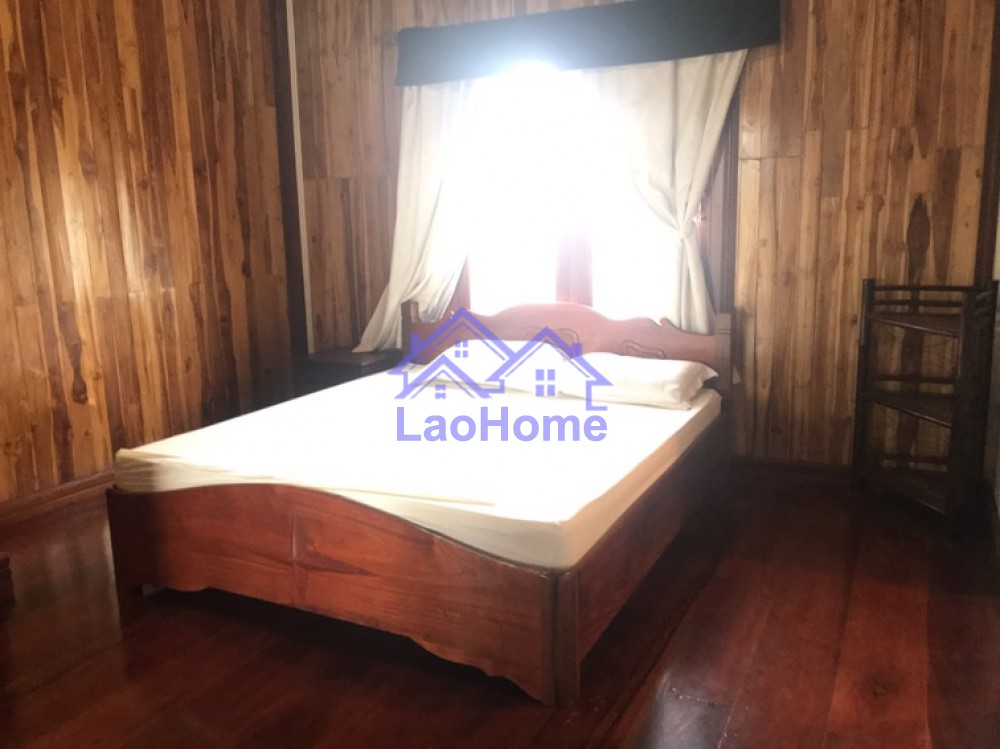 ID: 1305 - Beautiful lao style house for rent with garden 