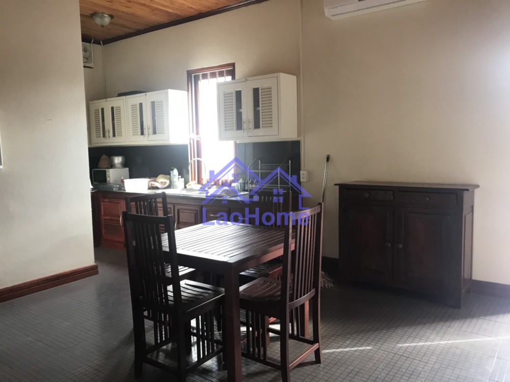 ID: 1305 - Beautiful lao style house for rent with garden 