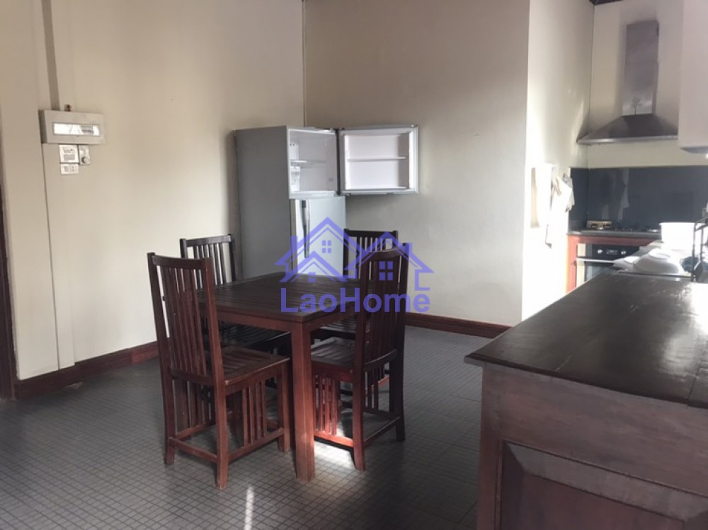 ID: 1305 - Beautiful lao style house for rent with garden 