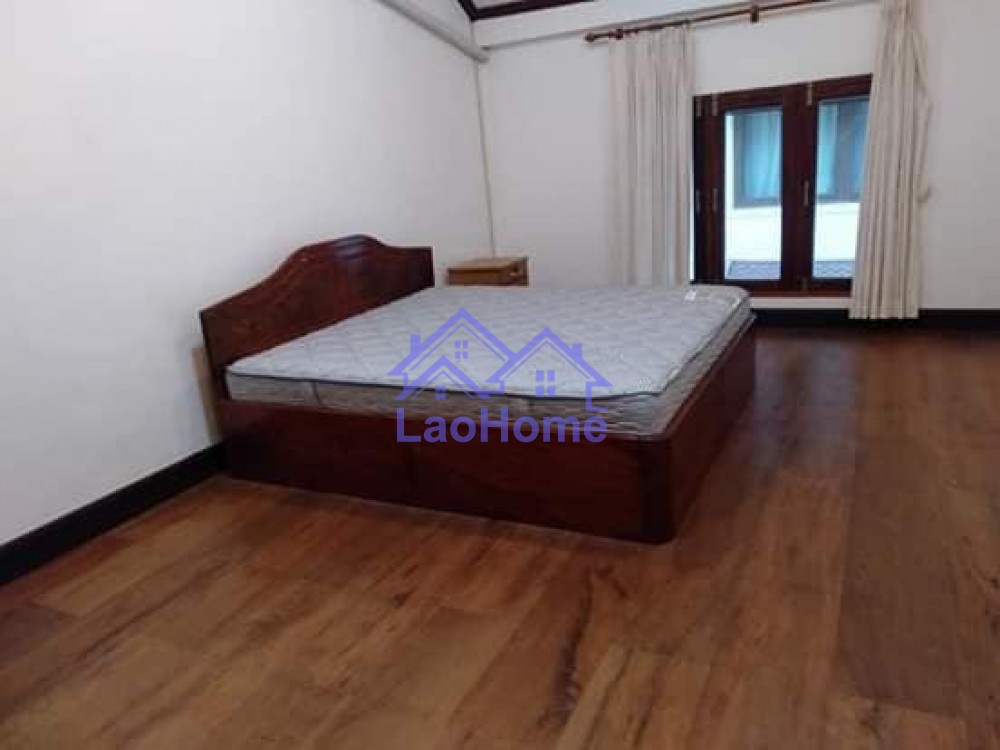 ID: 1306 - House for rent modern lao style with garden 