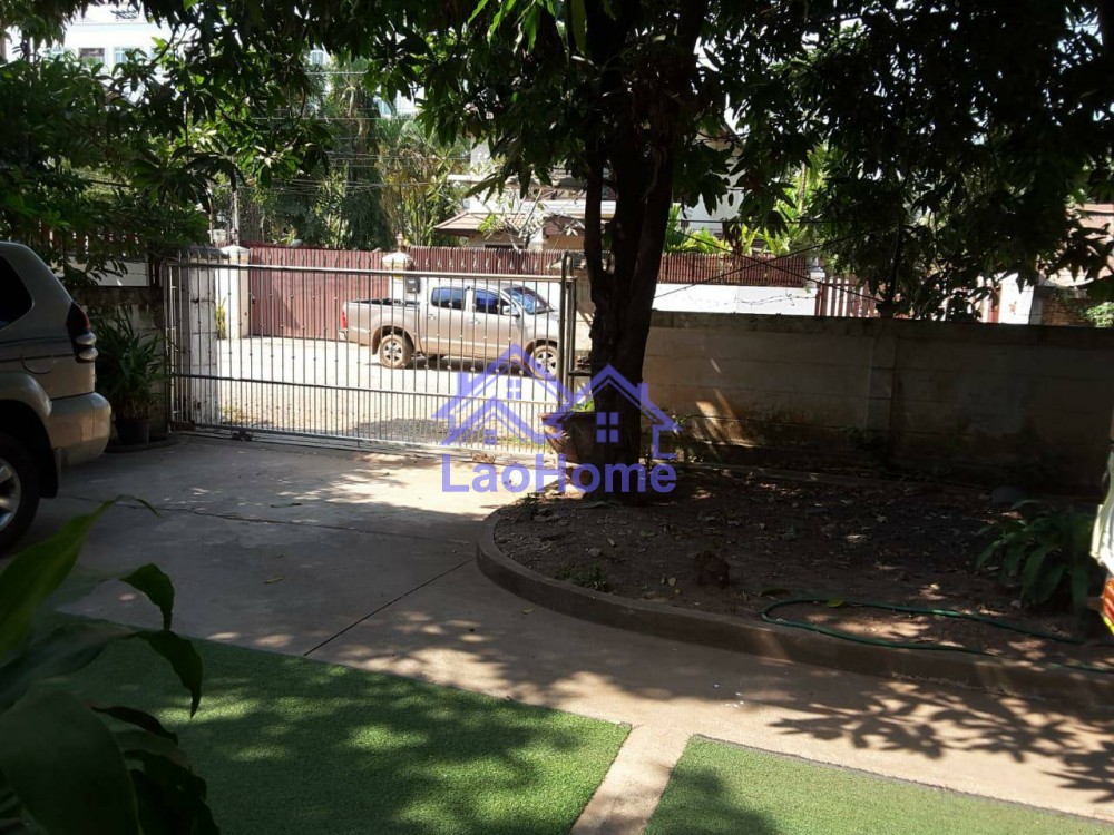 ID: 1317 - Modern house for rent with garden and trees