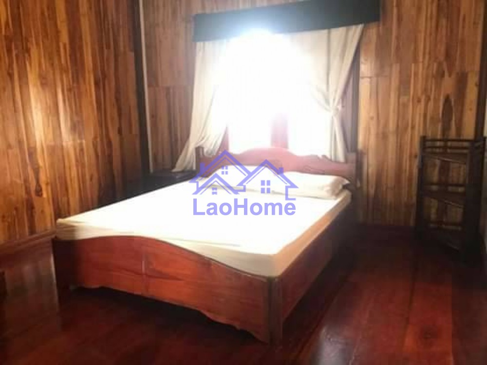 ID: 1326 - Lao style house for rent with garden  