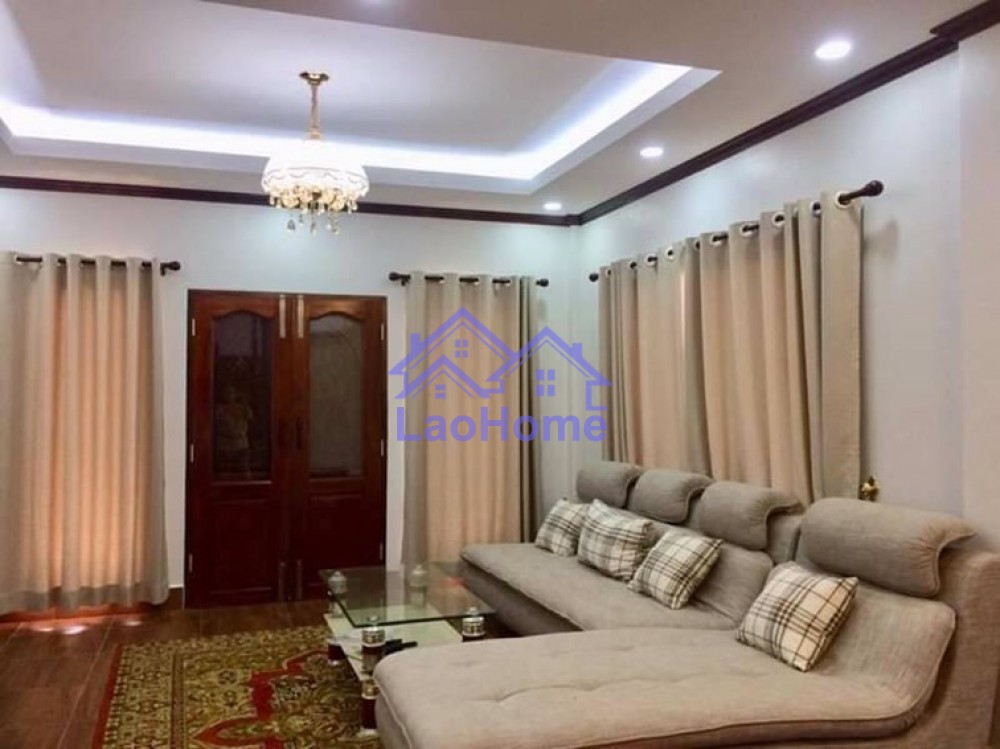 ID: 1328 - Lao style house for rent with garden  