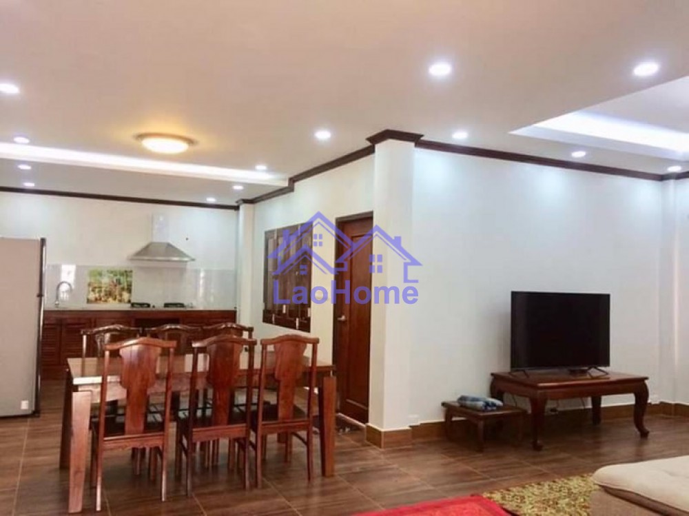 ID: 1328 - Lao style house for rent with garden  