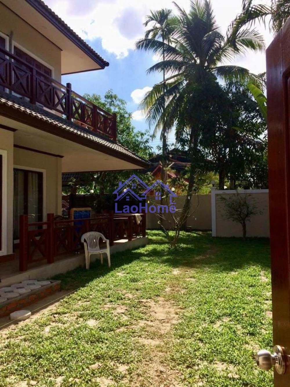 ID: 1328 - Lao style house for rent with garden  