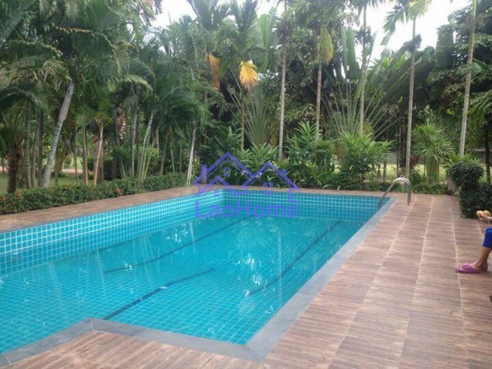 ID: 1355 - Modern Lao style house with large garden and swimming pool