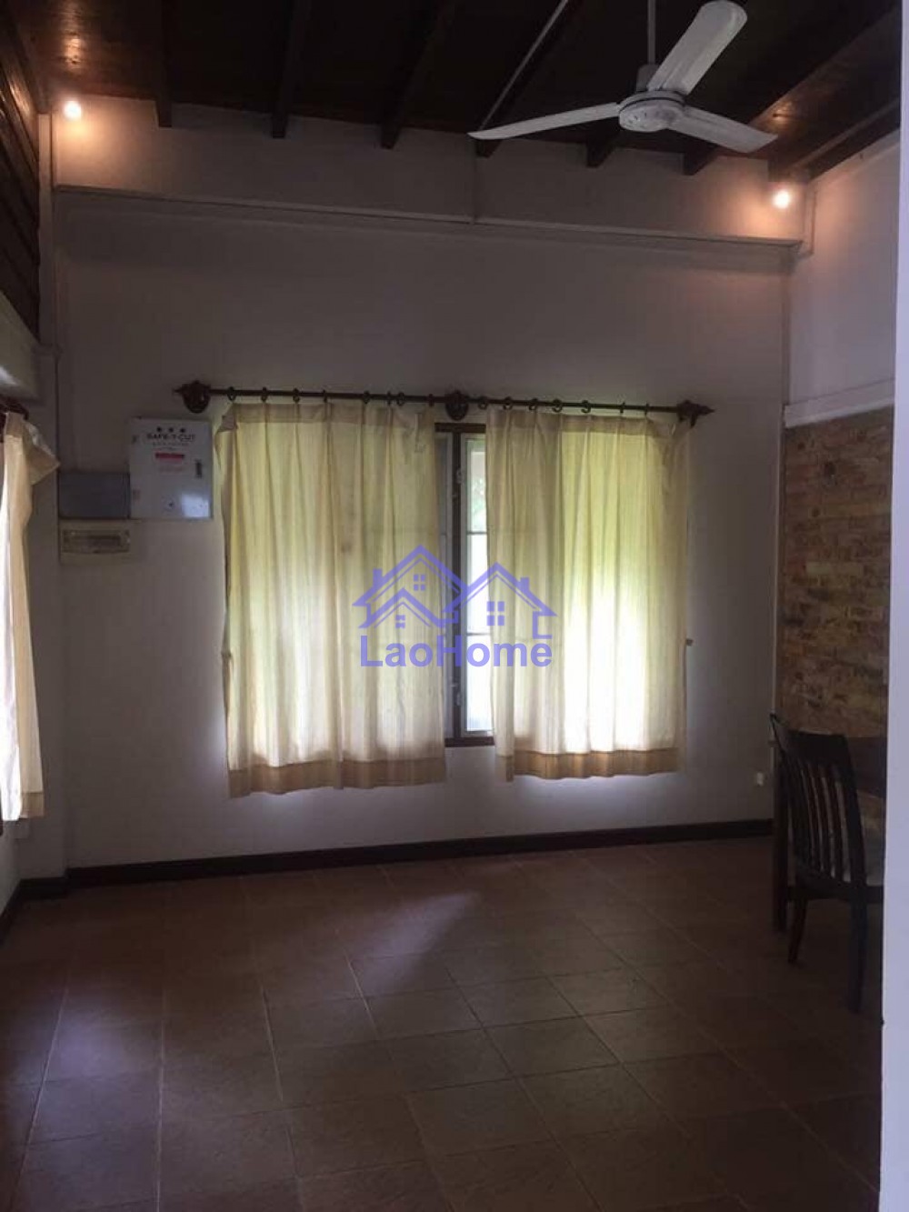 ID: 1367 - Lao style house for rent with garden  