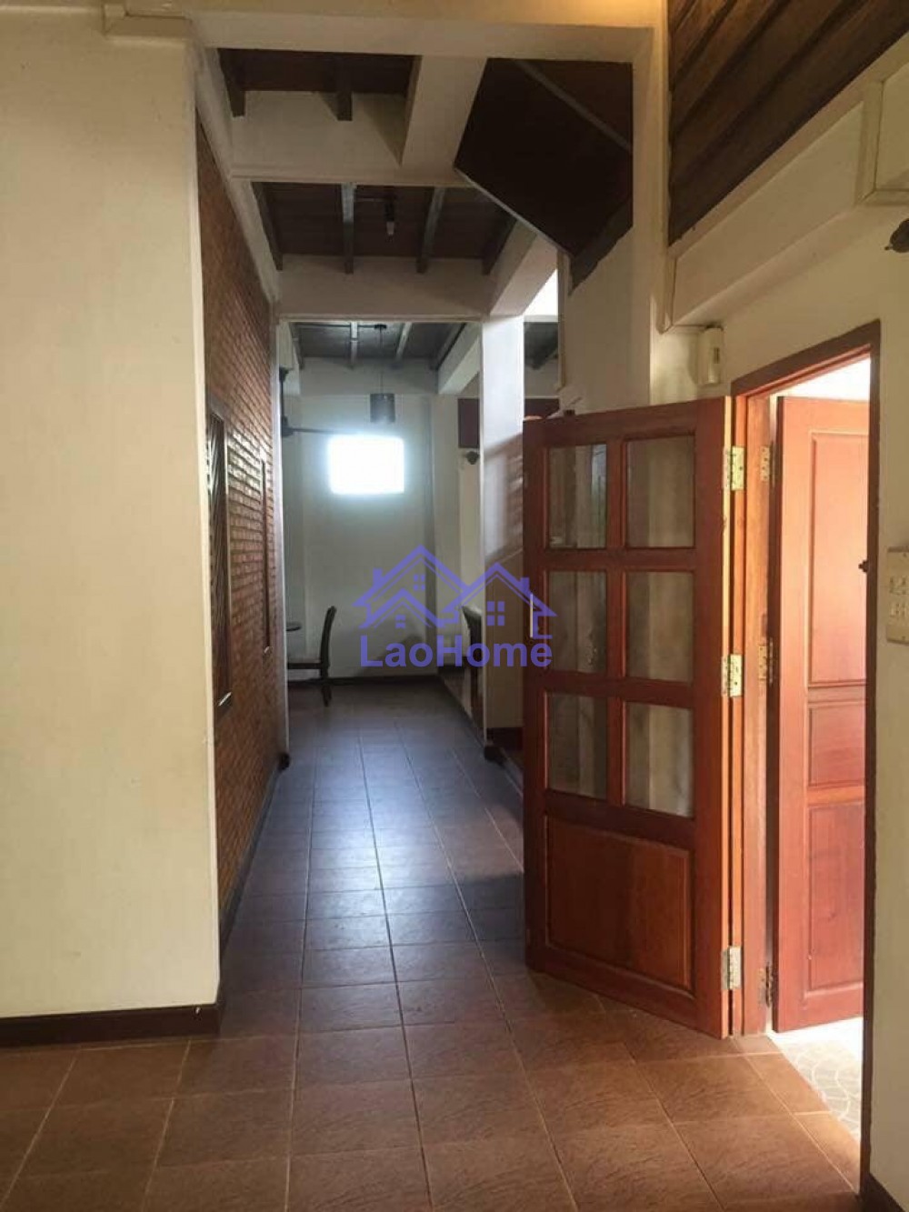 ID: 1367 - Lao style house for rent with garden  