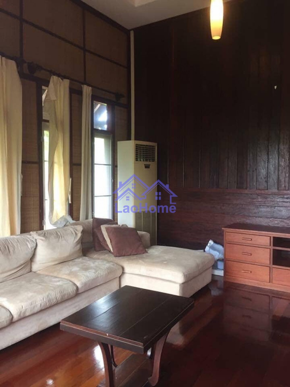 ID: 1367 - Lao style house for rent with garden  