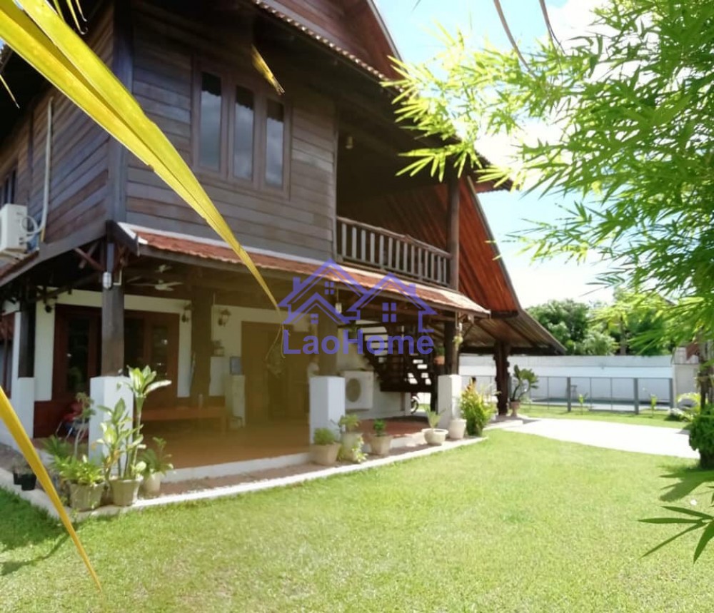 ID: 1368 - Modern Lao style house with garden and swimming pool 