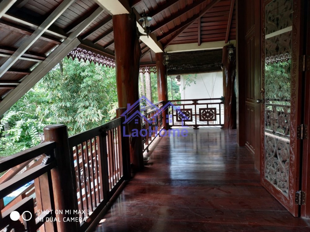 ID: 1401 - Modern Lao style house with garden and swimming pool 