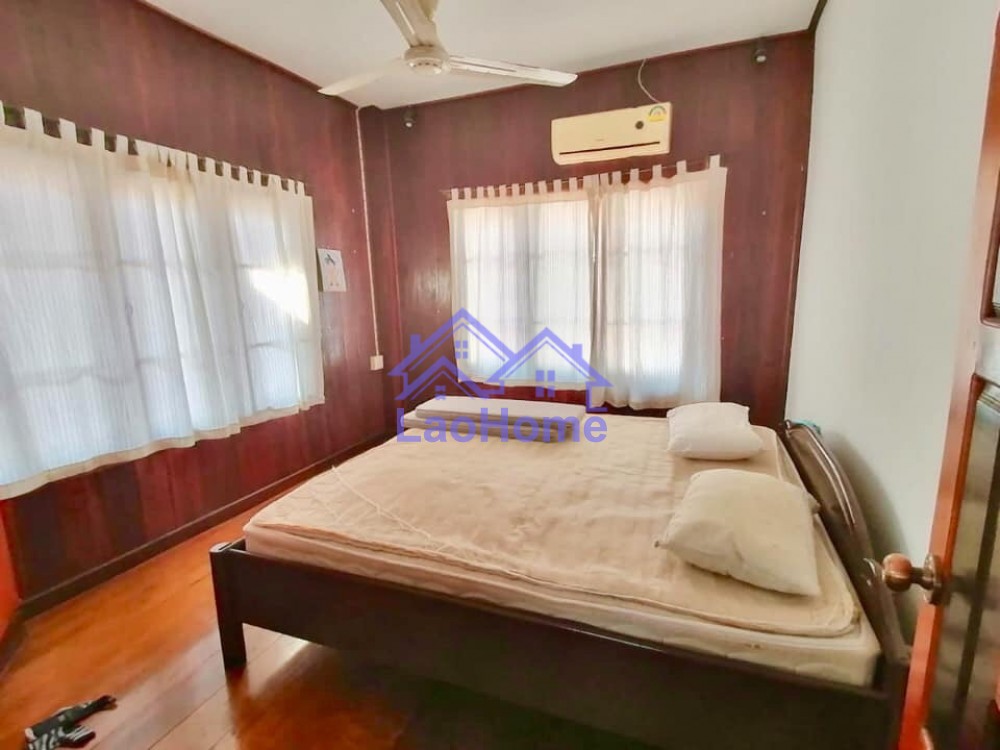 ID: 1429 - Lao style house for rent with garden  