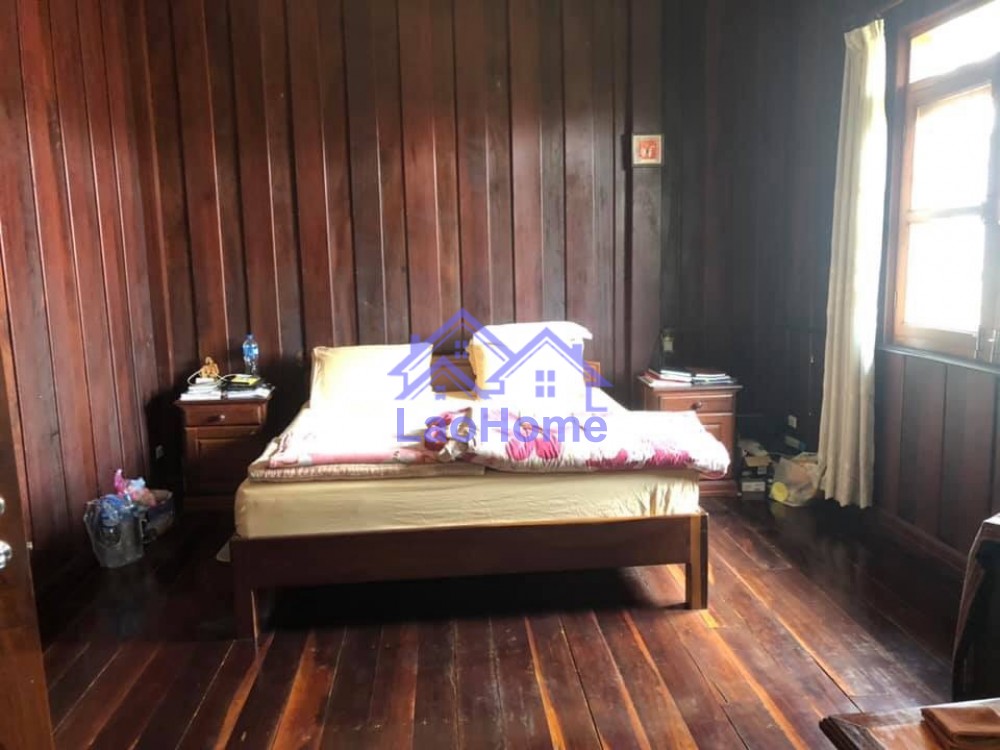 ID: 1430 - Lao style house for rent with garden  