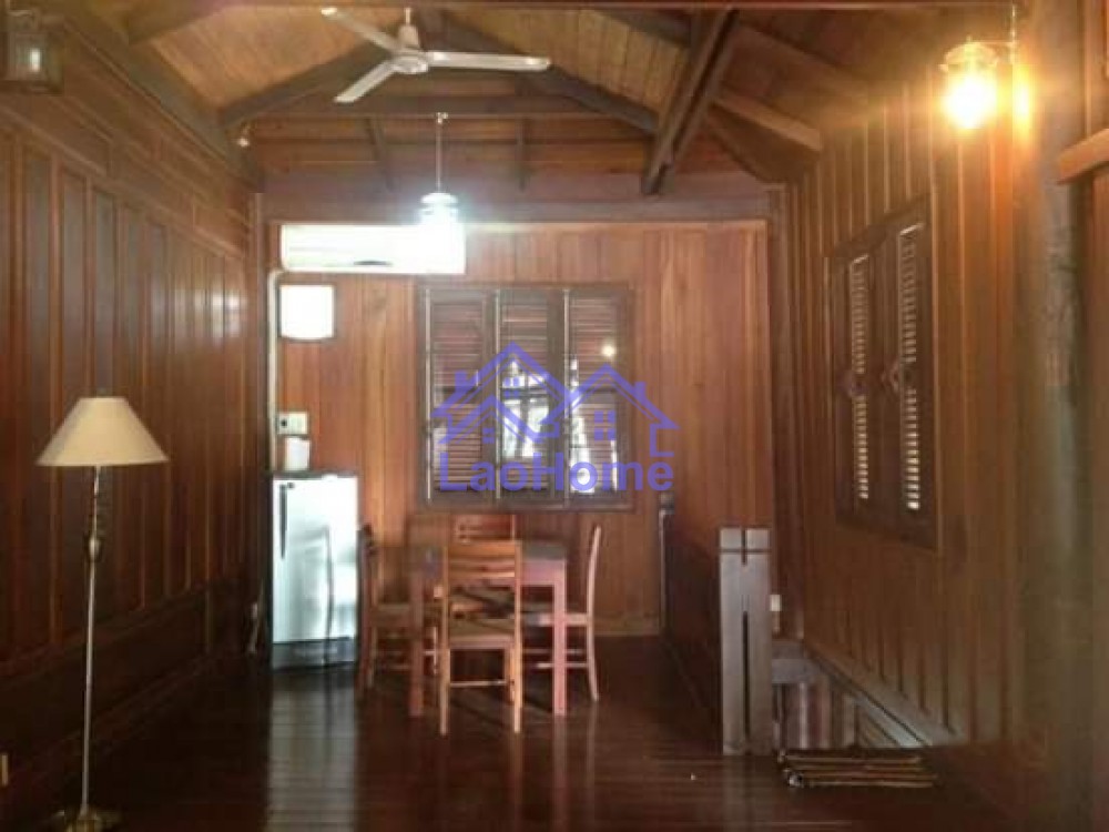 ID: 1434 - Lao style house for rent with garden  