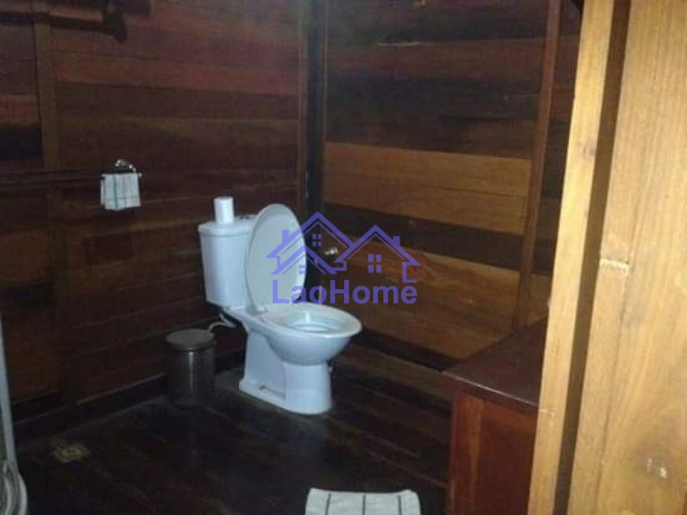 ID: 1434 - Lao style house for rent with garden  