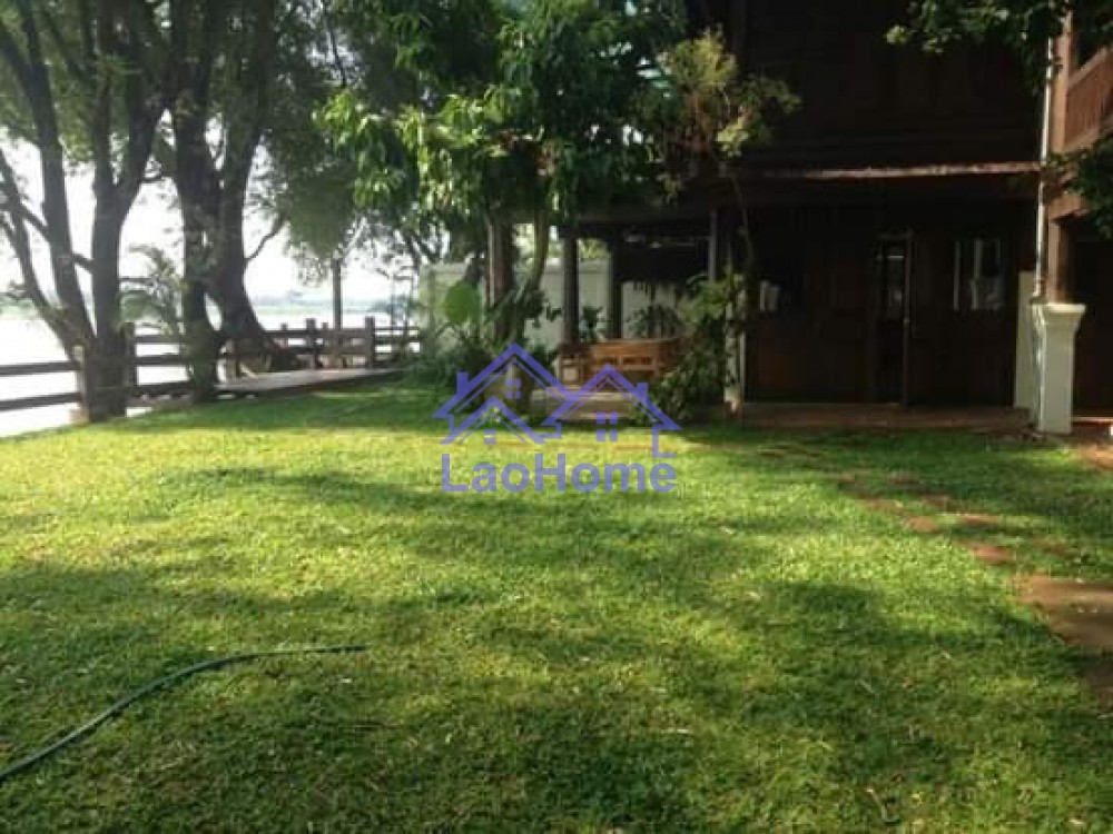 ID: 1434 - Lao style house for rent with garden  